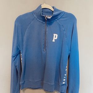 PINK half zip hoodie